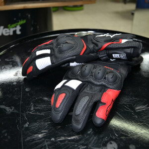 GUANTE ALPINESTARS SP2 V3 NEGRO/ROJO